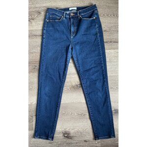 LOFT Womens The Curvy Skinny High Rise Denim Blue Jeans - Size 29‎ (8)